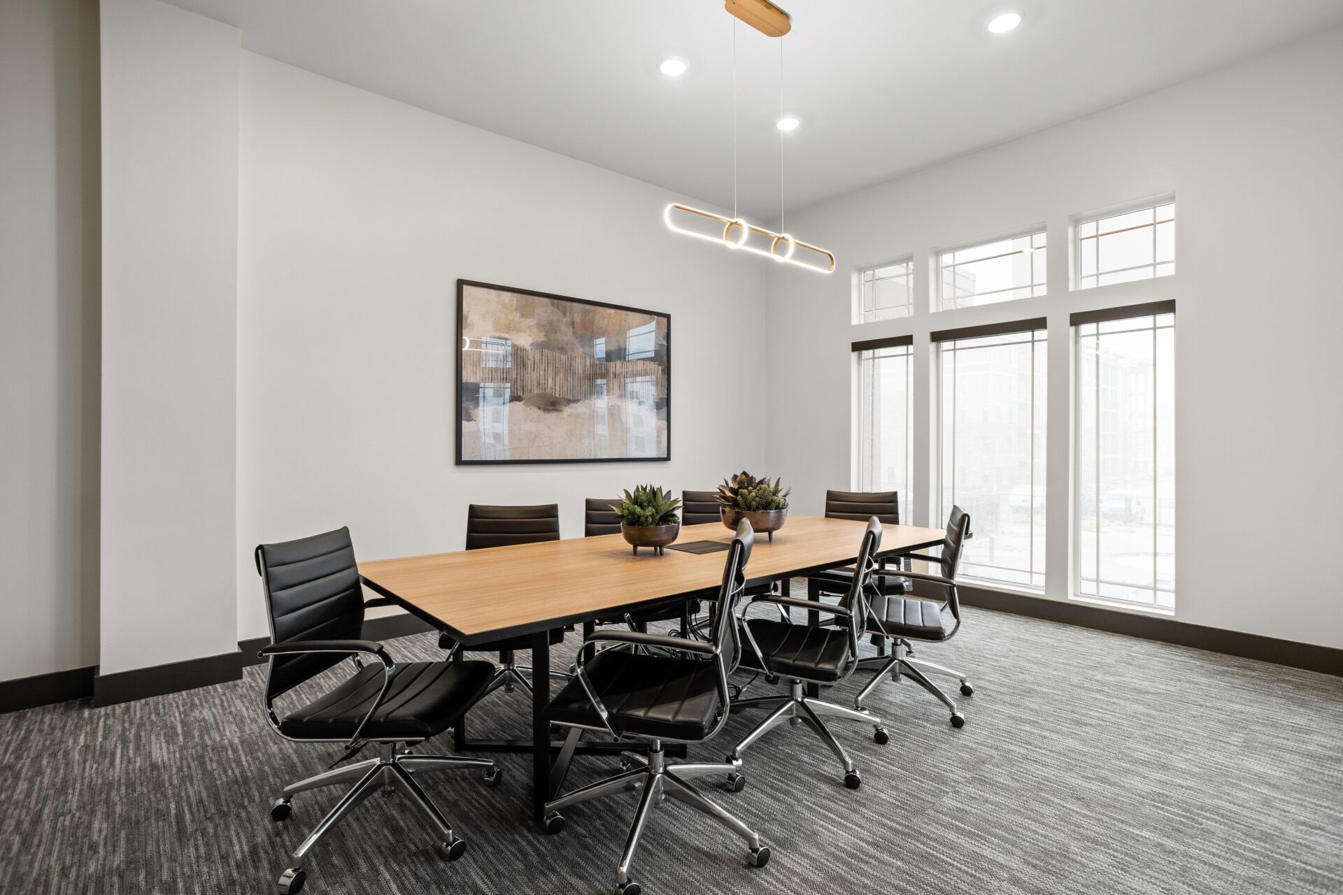 Kitchen Top view of the Hallway